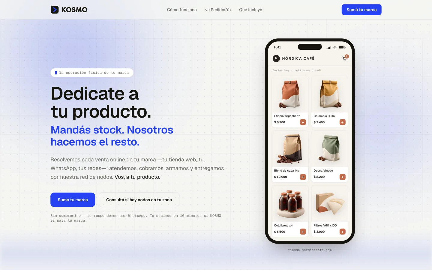 KOSMO - La operación física de tu marca