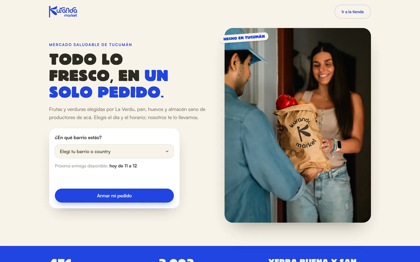 Kuranda Market - Landing Page